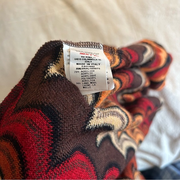 Vintage Wool Miss Sixty Geometric Dress - Picture 8 of 10